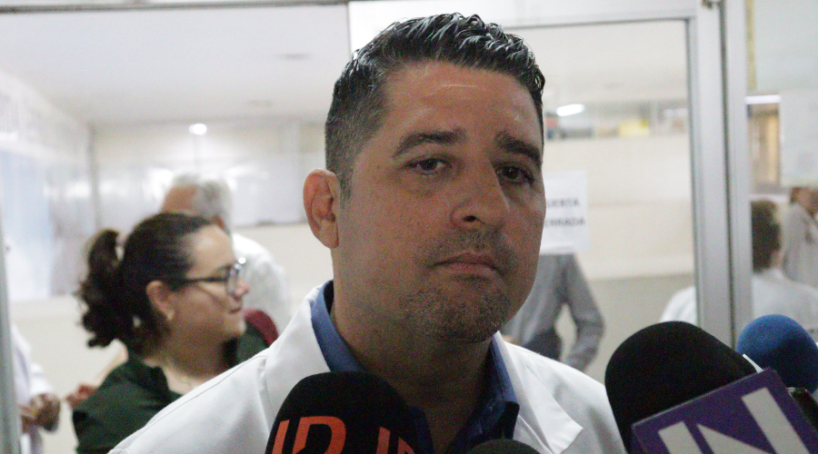 Director del Hospital General IMSS-Bienestar de Los Mochis, Jaime Astorga Mendoza