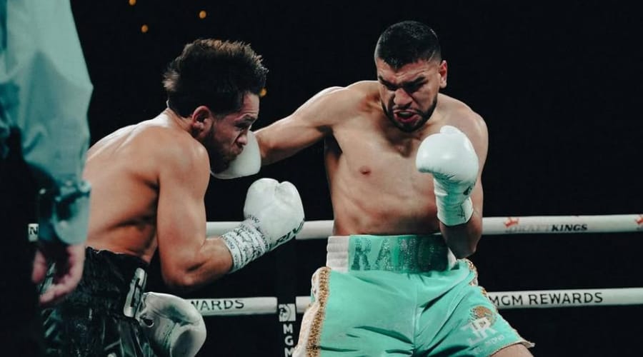 Imagen de la pelea entre Schramm Jesús Ramos y Guido