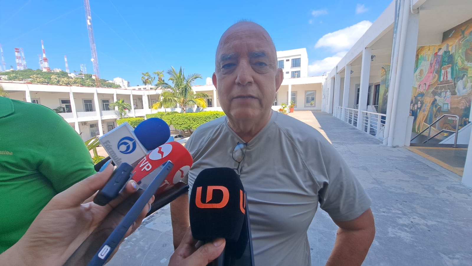 Jorge Rubén Ibarra Escobar, secretario ejecutivo del Consejo Municipal de Seguridad Pública de Mazatlán