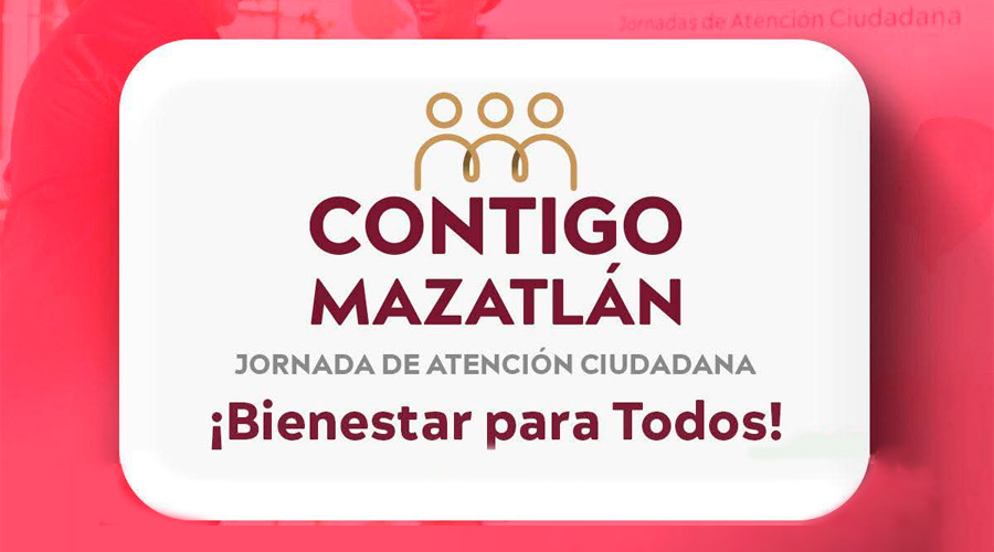 Imagen representativa de la Jornada Contigo Mazatlán