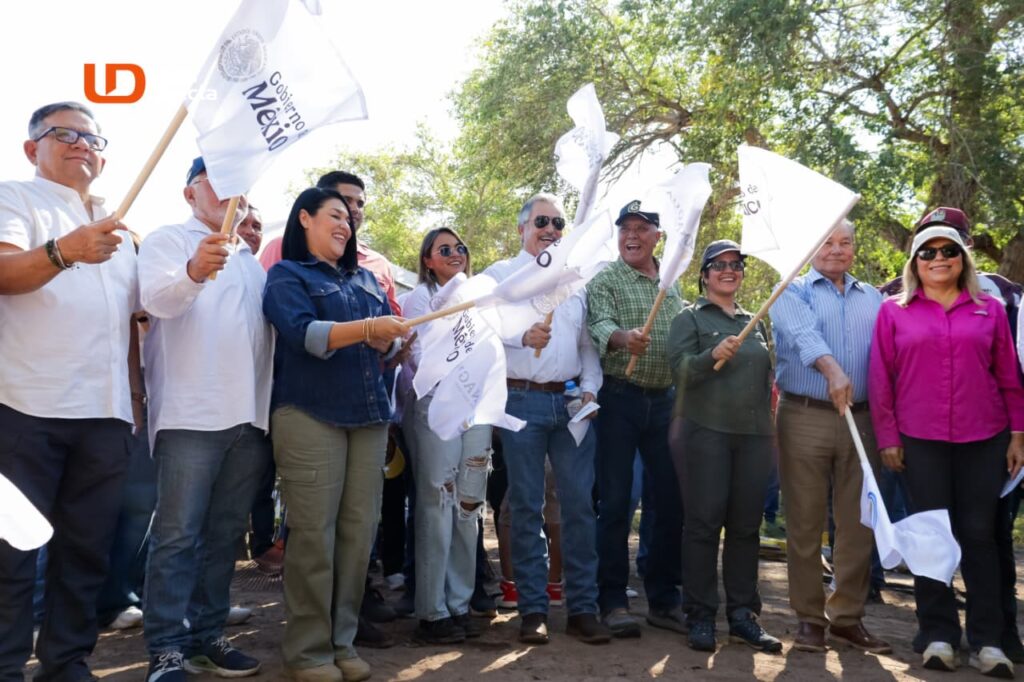 Banderazo de inicio a limpieza en el Río Fuerte