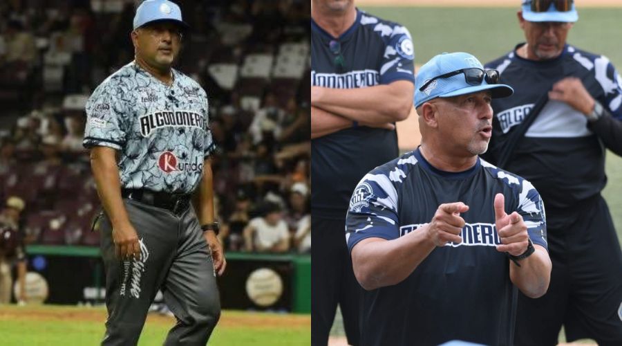 2 fotos de José “Cheo” Moreno, en la primera imagen caminando y en la segunda dando indicaciones