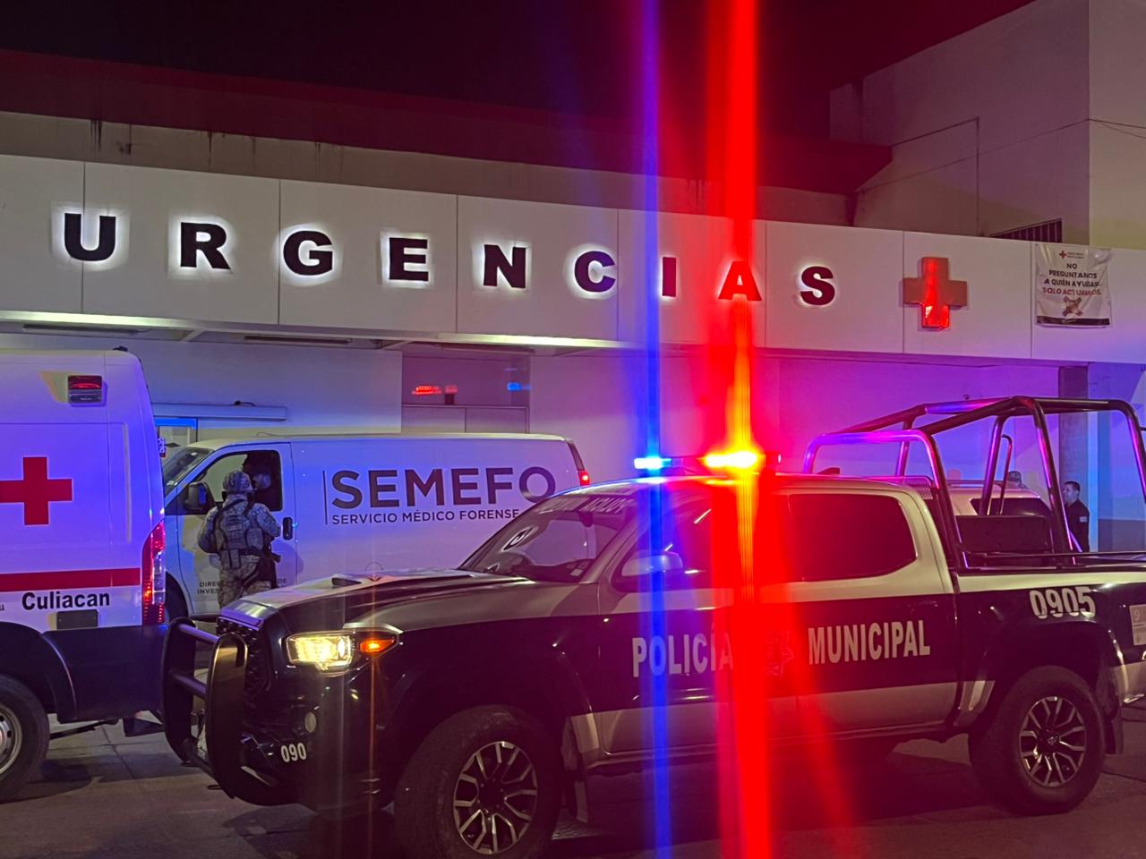 Joven muere en las instalaciones de Cruz Roja tras haber sido baleado en Vista Hermosa, Culiacán