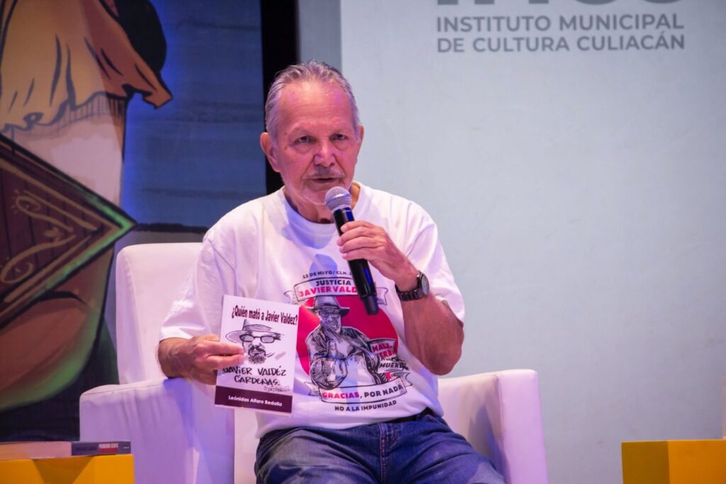 Participación de Leonidas Alfaro en la Fil Culiacán 2025