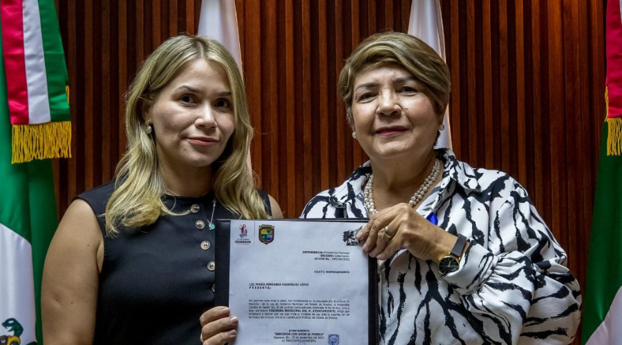 María Fernanda Rodríguez López, nueva tesorera municipal de Guasave