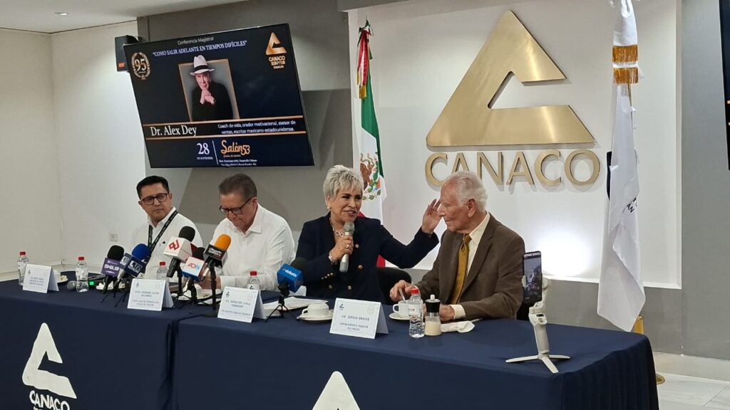 María Guadalupe Zavala Yamaguchi. presidenta de Canaco Culiacán