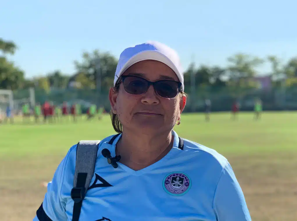 Mercedes Rodríguez, quien fungió como directora técnica del Mazatlán Femenil
