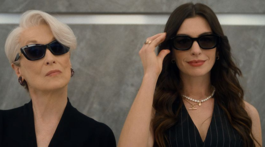 Meryl Streep y Anne Hathaway en los papeles de Miranda Priestly y Andy Sachs