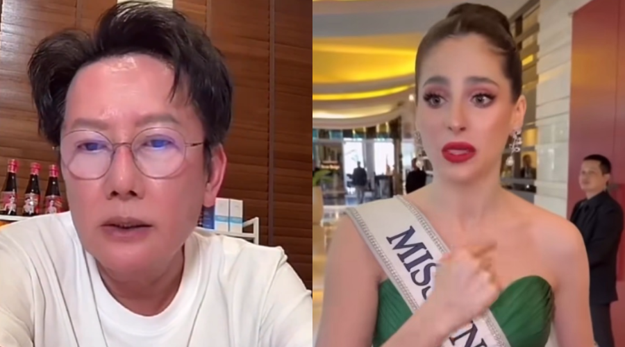 Rostro de Nawat Itsaragrisil en video y Fatima Bosch conmocionada
