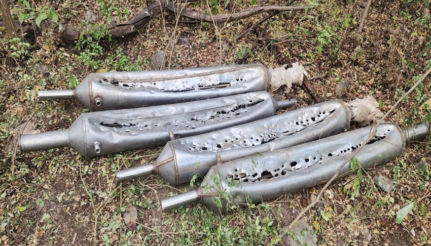 Se logro localizr tambos, bidones, costales y tanques de gas