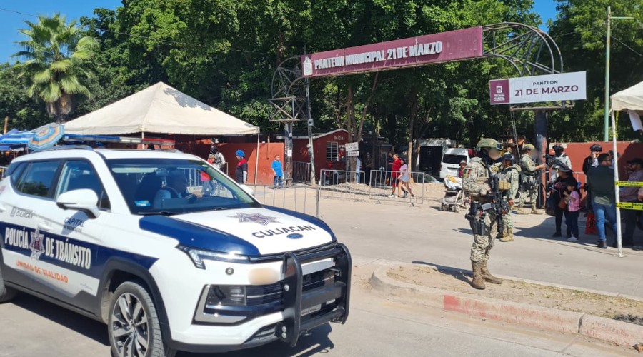 Operativo por Día de Muertos en Culiacán
