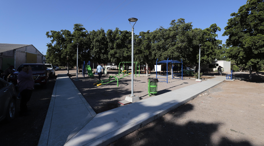 Parque en El Pochote de Guasave