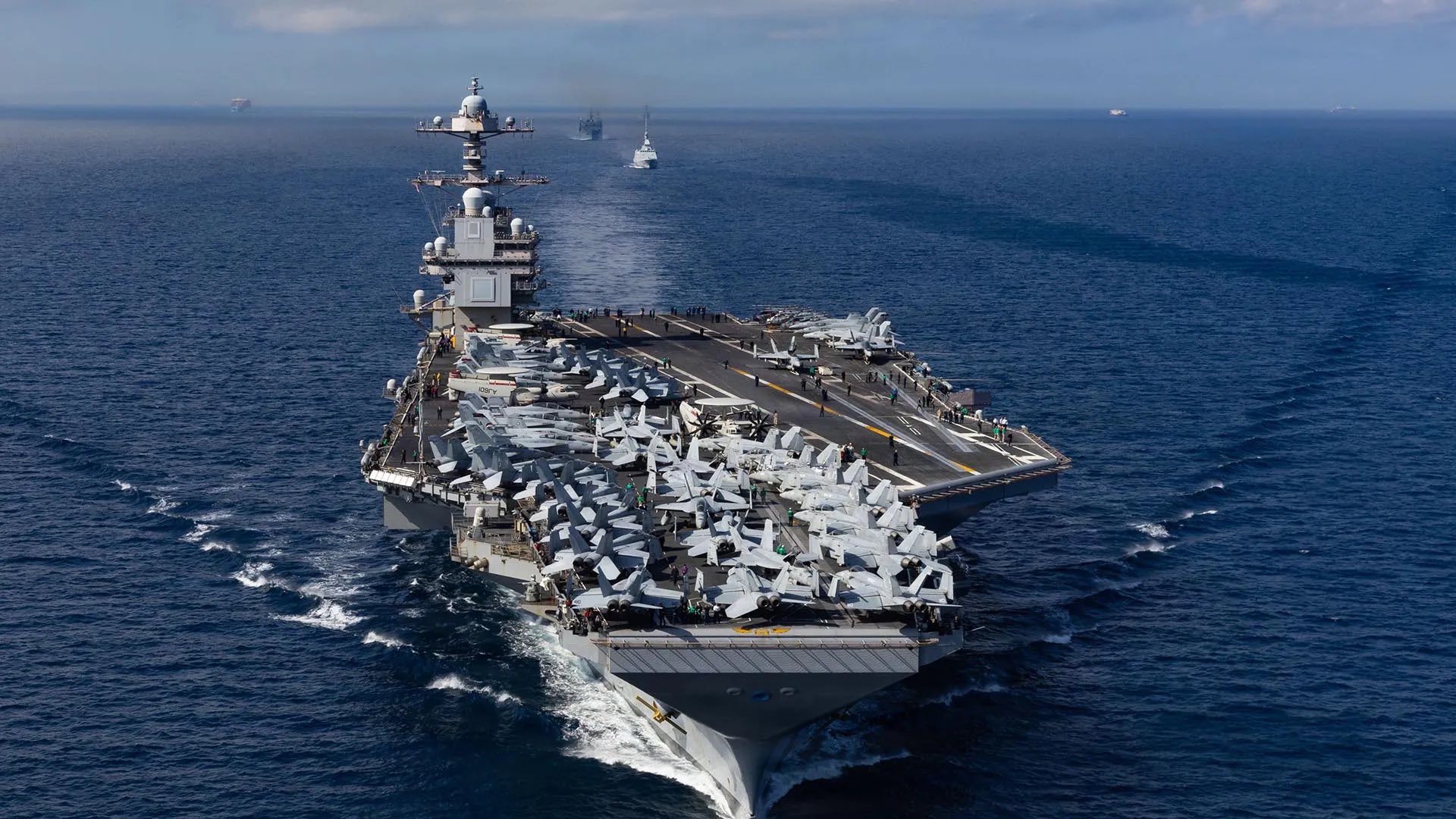 Portaaviones de EU USS Gerald R. Ford,