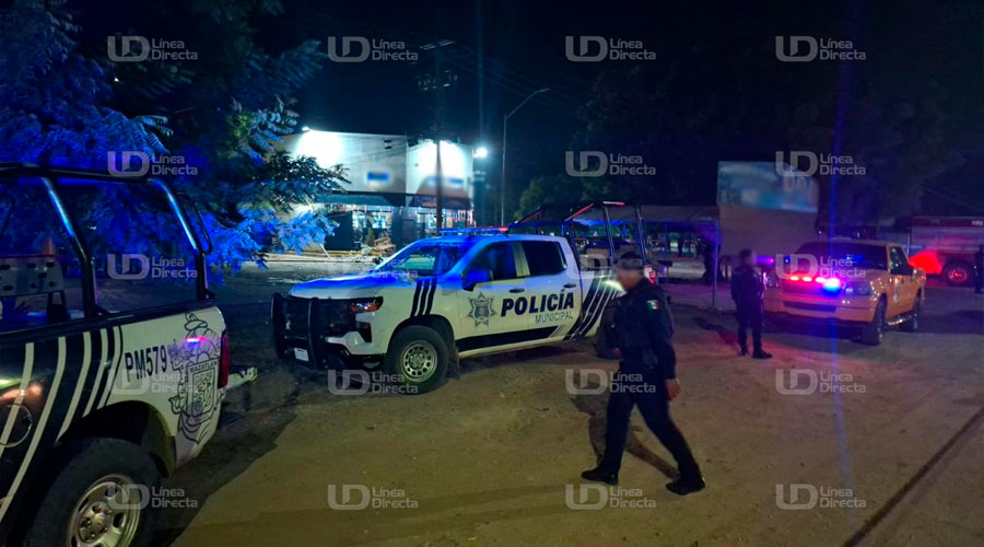 Policía Municipal de Mazatlán atiende ataque con explosivos