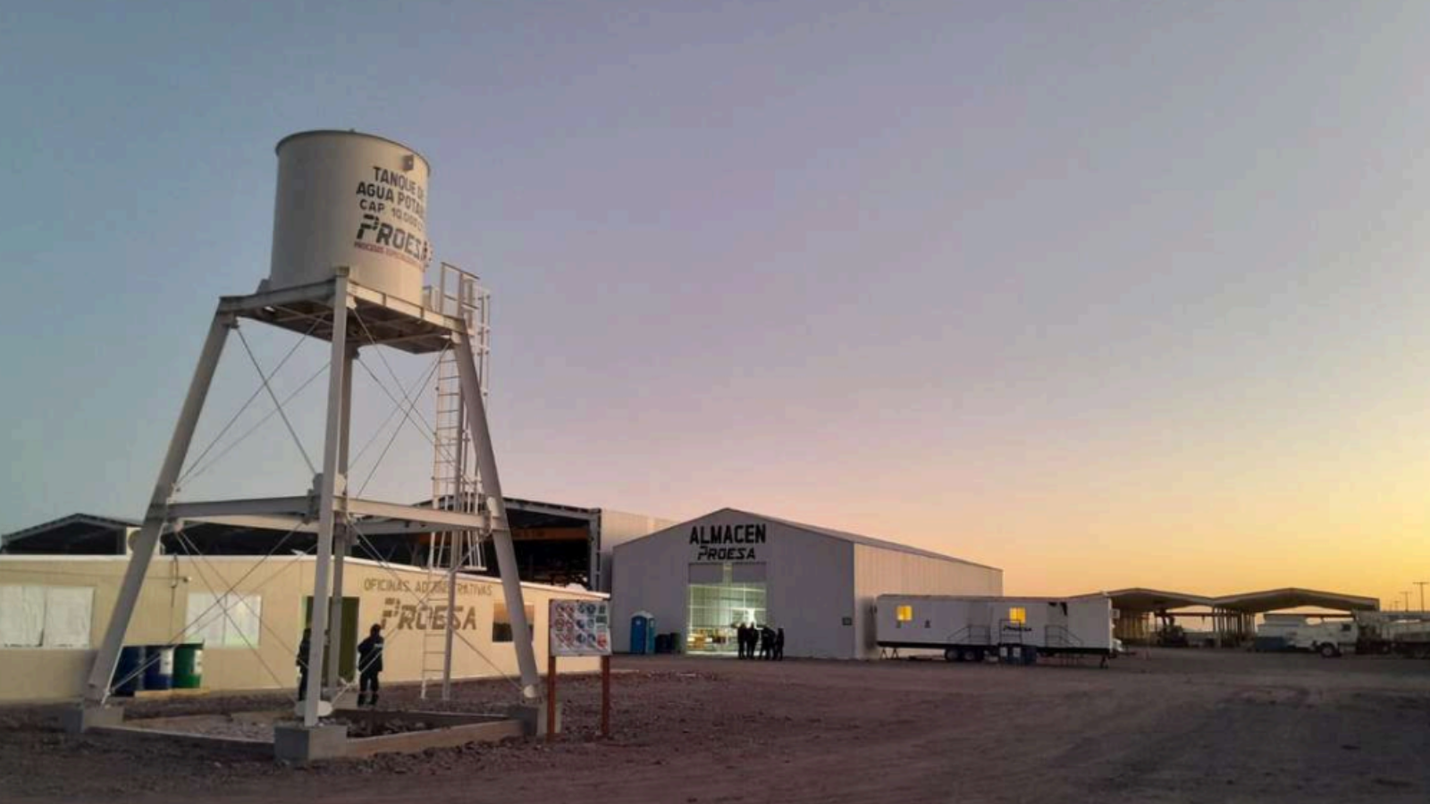 Inauguran Proesa, taller industrial de fabricación de tuberías