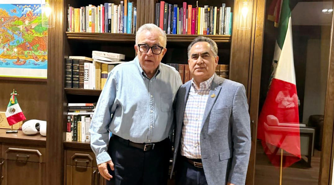 Rubén Rocha Moya y Jesús Madueña Molina