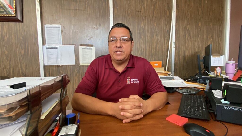 Sergio Robles Peña, delegado en Guasave de la Secretaría del Trabajo y Previsión Social