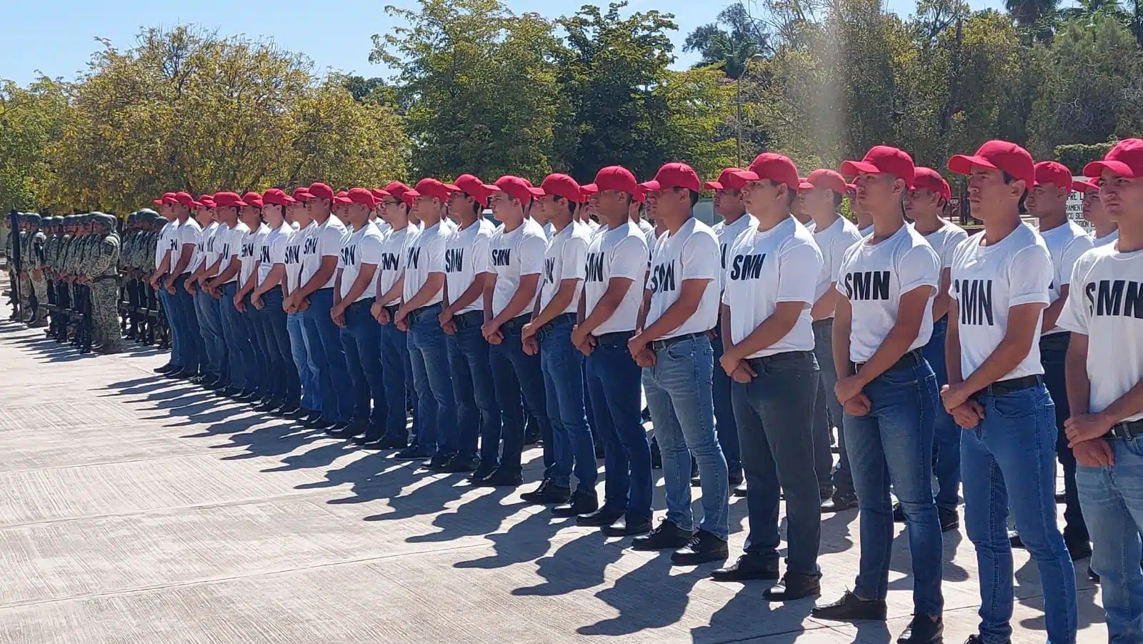 Jóvenes realizan Servicio Militar