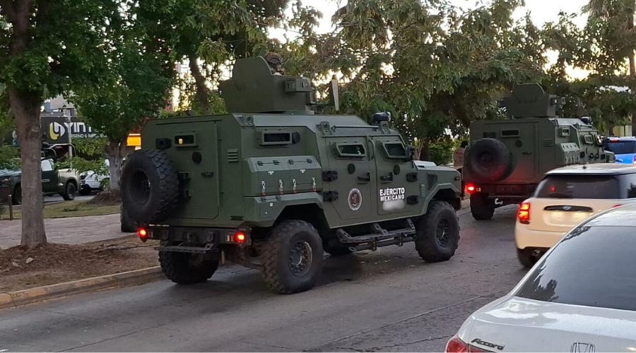 Trasladan en un fuerte operativo a los 4 detenidos en enfrentamiento en Guasave