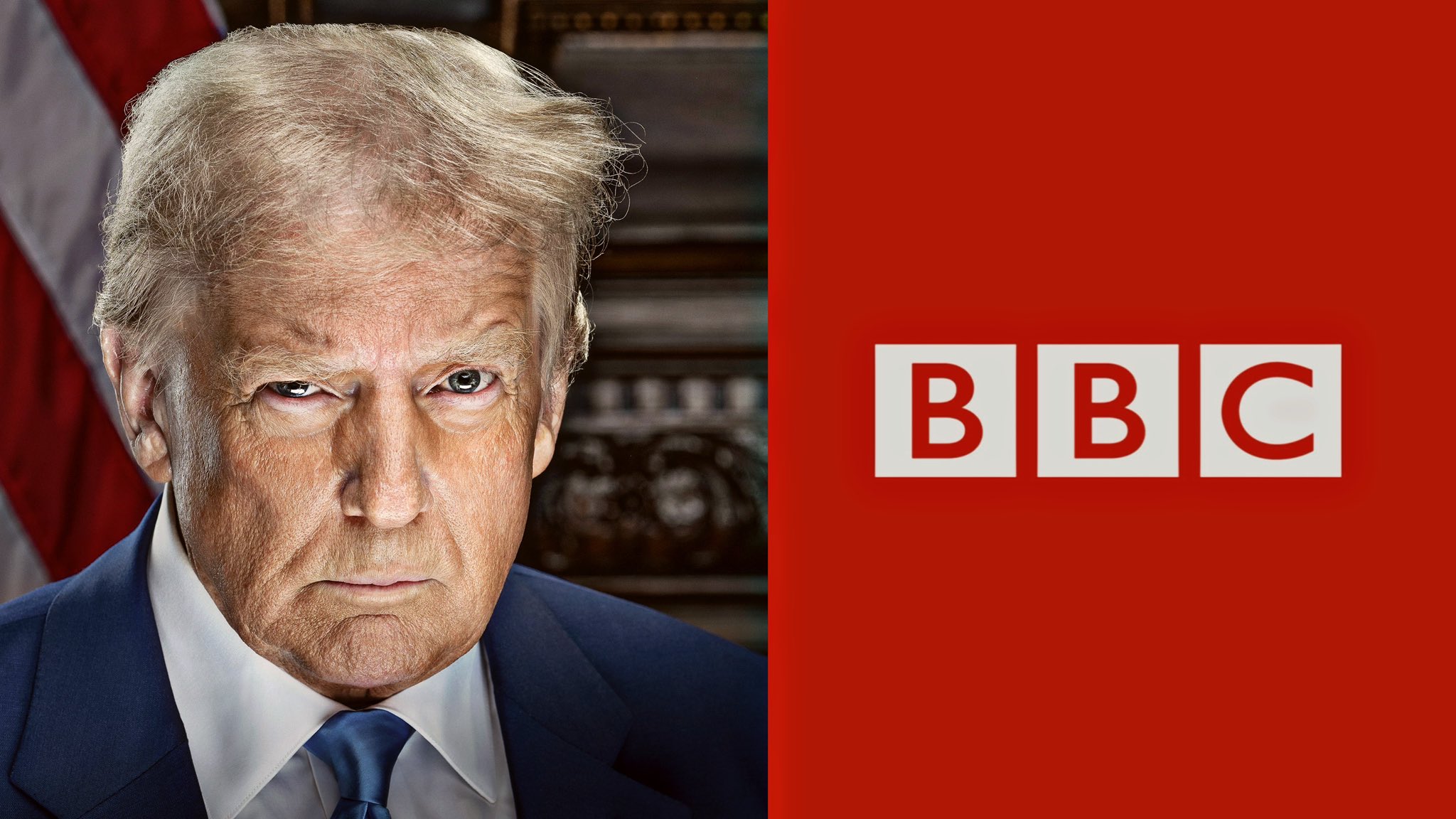 Trump anuncia demanda por mil mdd contra la BBC; acusa 