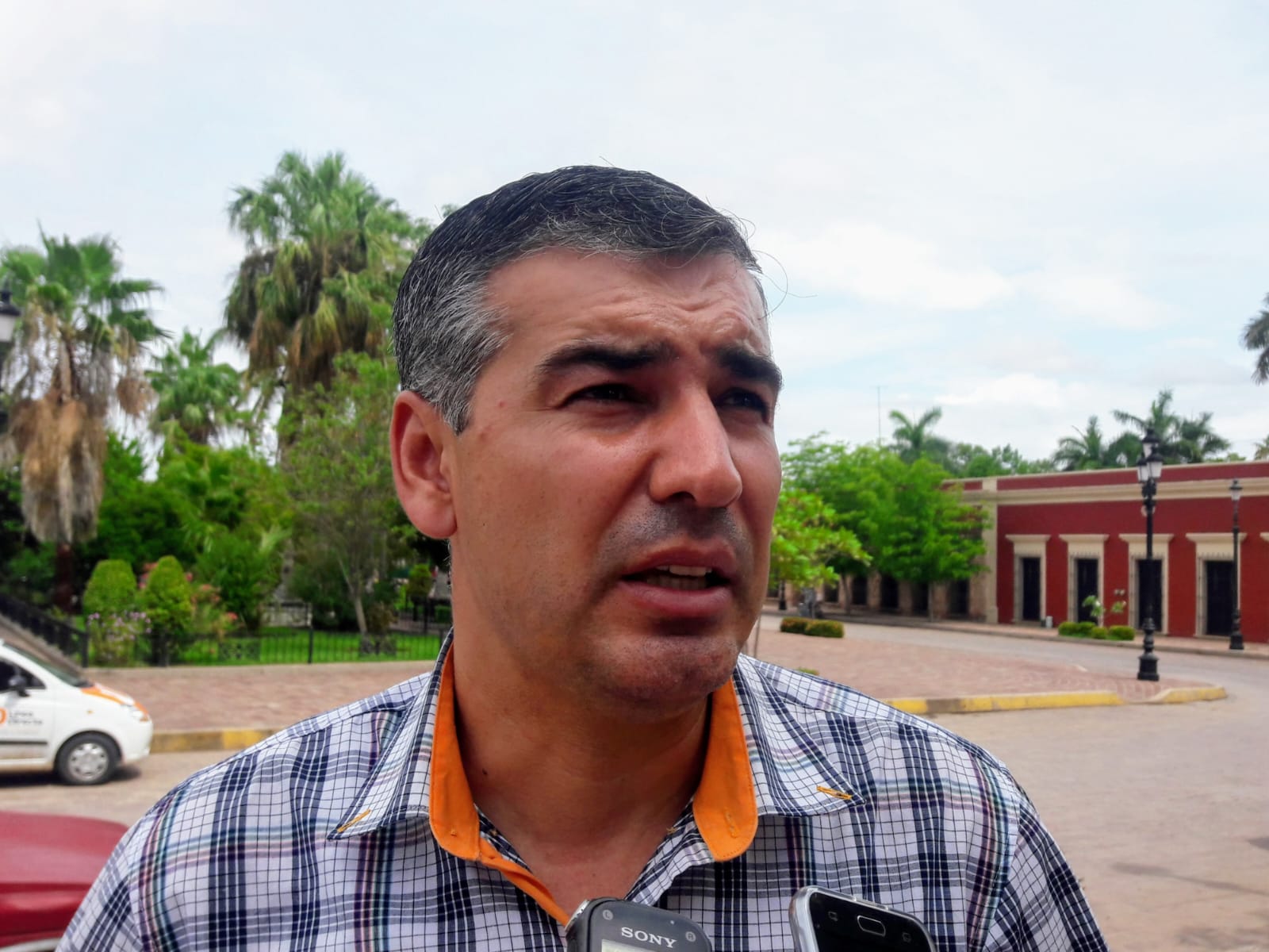 Coordinador municipal de Protección Civil, Valentín Alapizco Arce