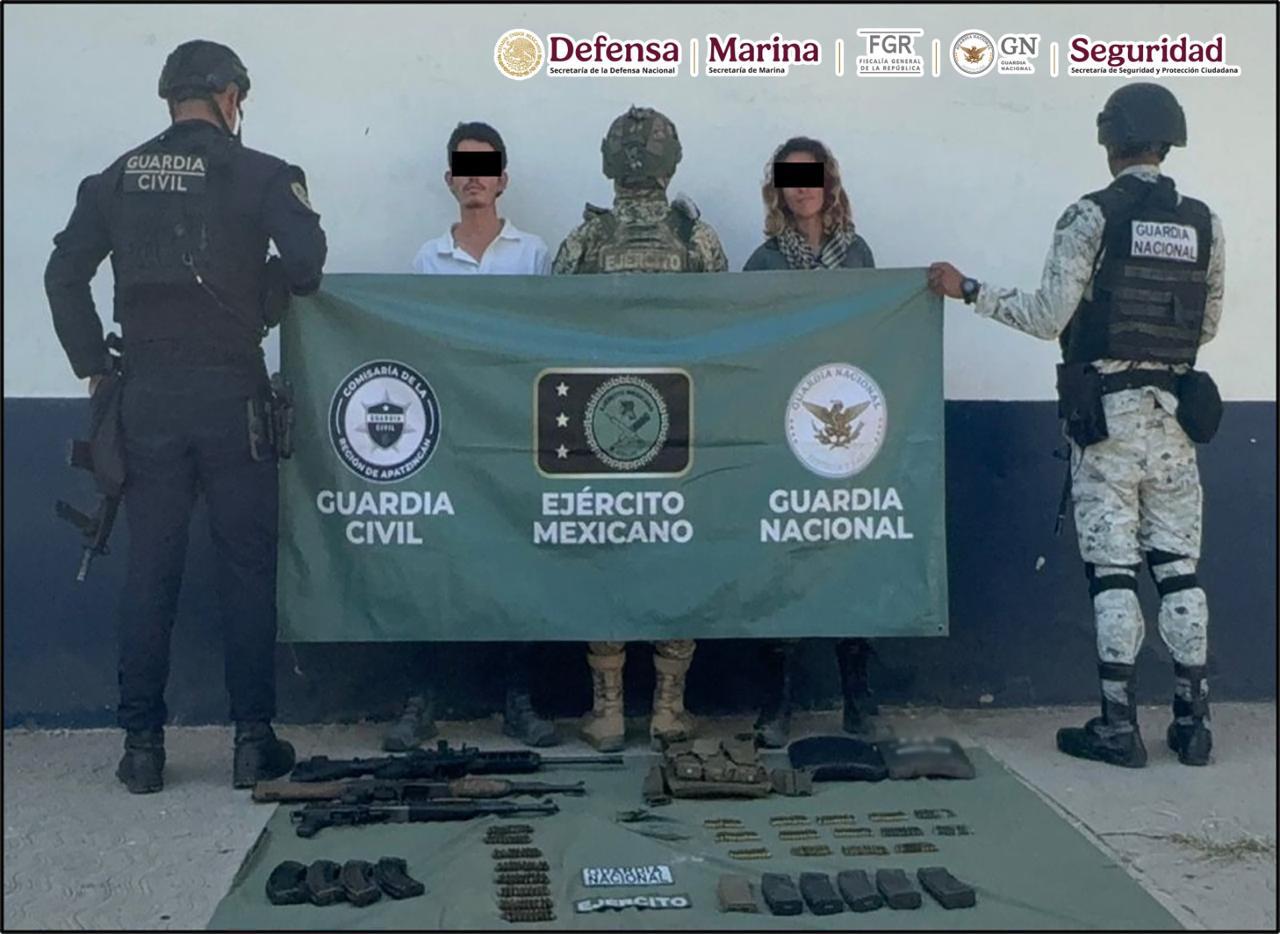 Detenidos en Michoacán