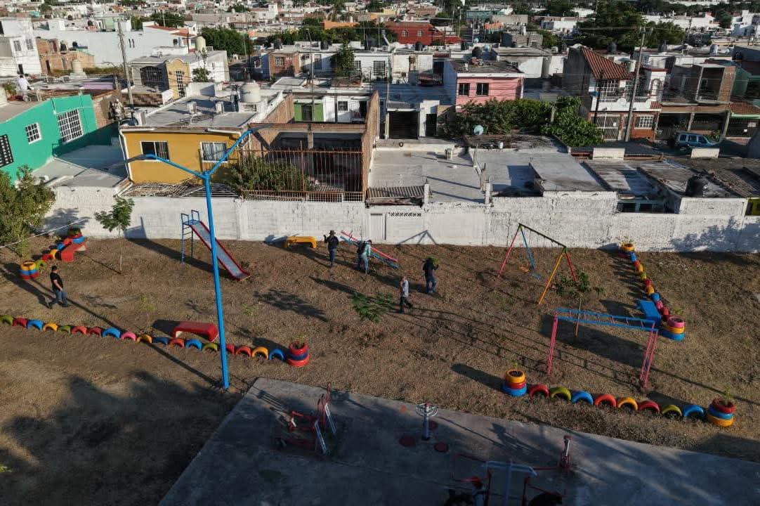 Parque recreativo en Ampliación Villa Verde