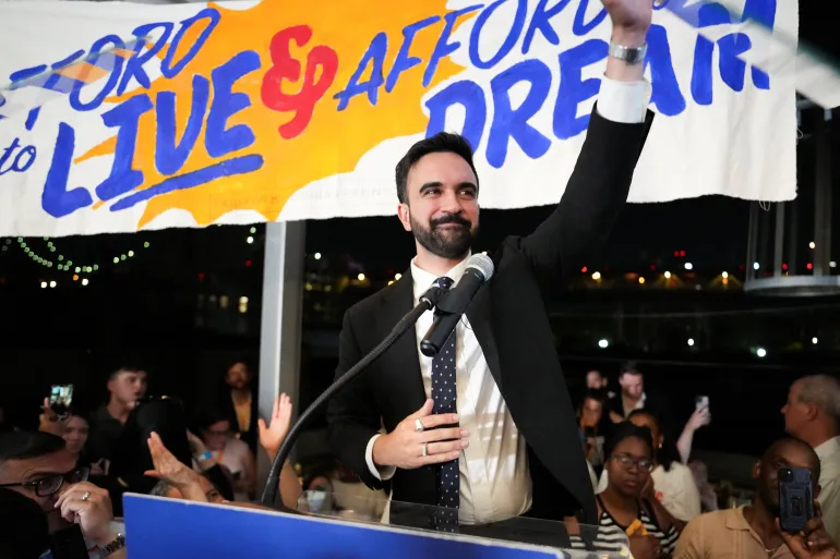El demócrata Zohran Mamdani triunfa en las elecciones a la alcaldía de Nueva York, EU