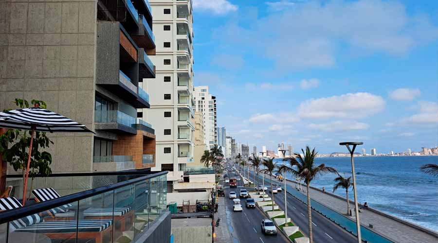 Zona hotelera en Mazatlán, Sinaloa