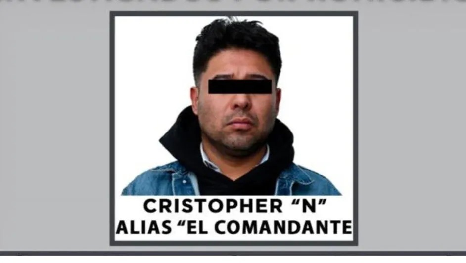 El comandante presentado como presunto delincuente
