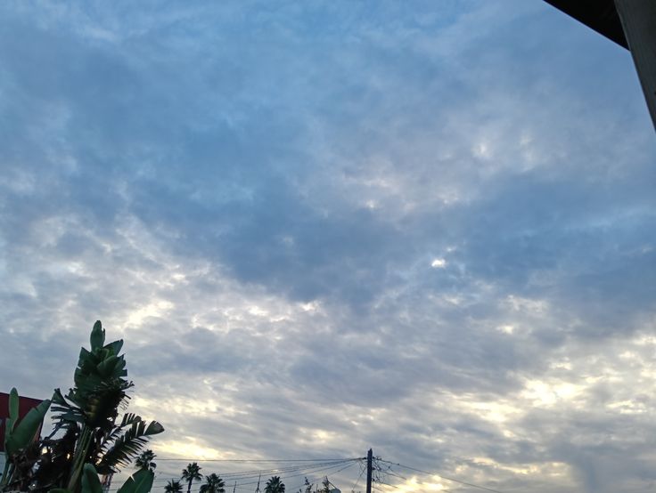 Cielo parcialmente nublado