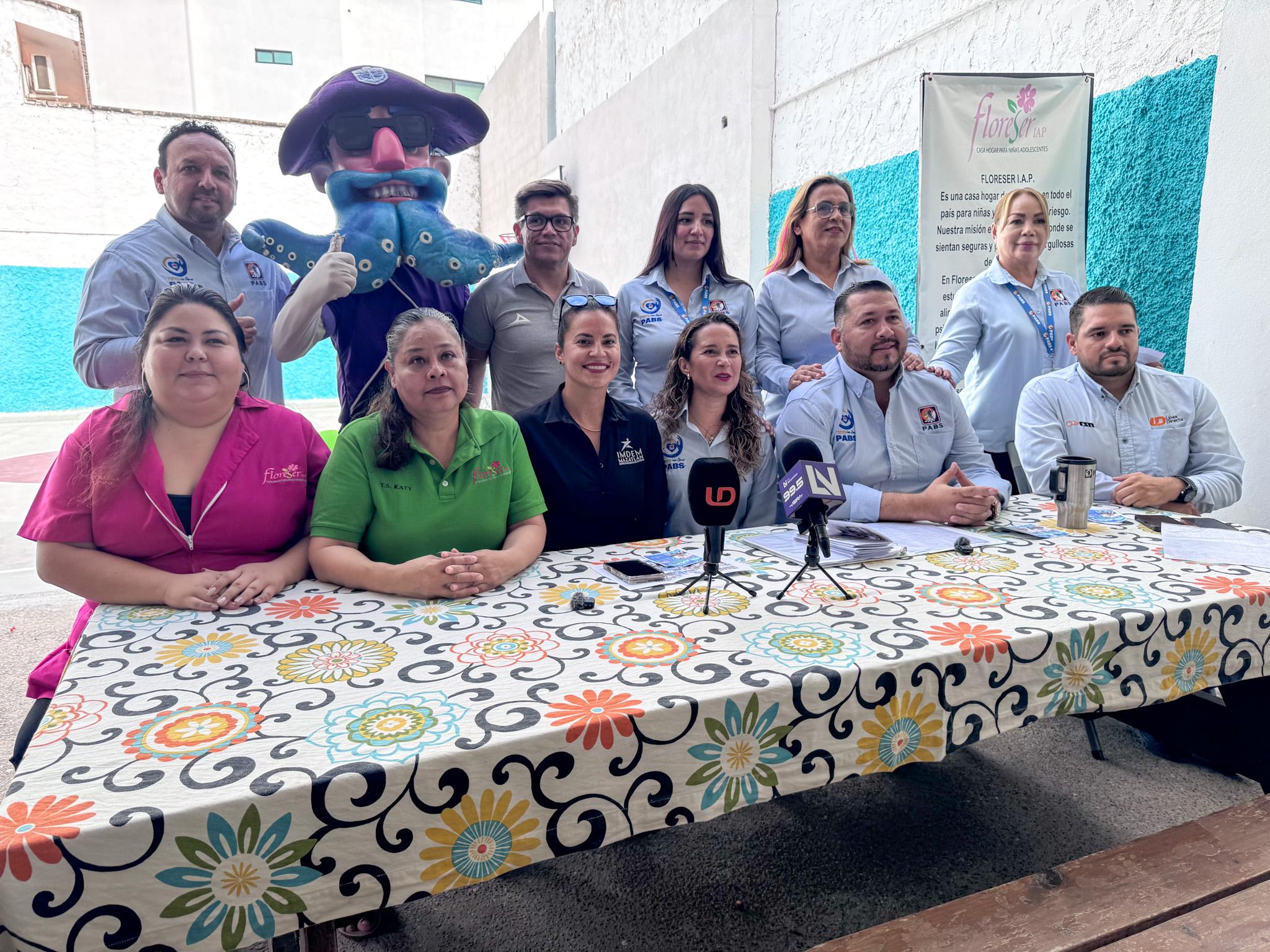Rueda de prensa sobre un evento deportivo-navideñoi