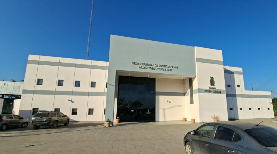 Sede regional de justicia penal acusatoria y oral sur