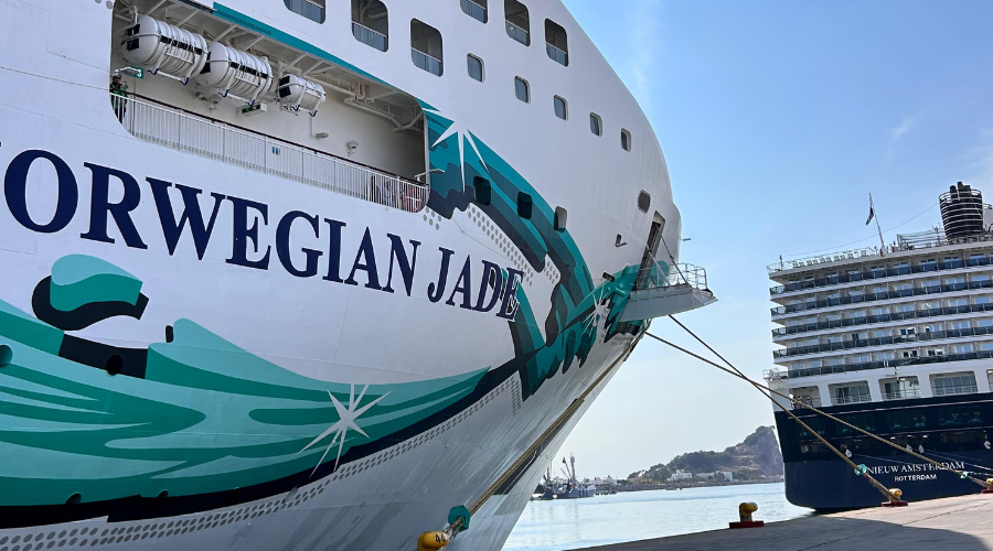 Cruceros turísticos en Mazatlán.