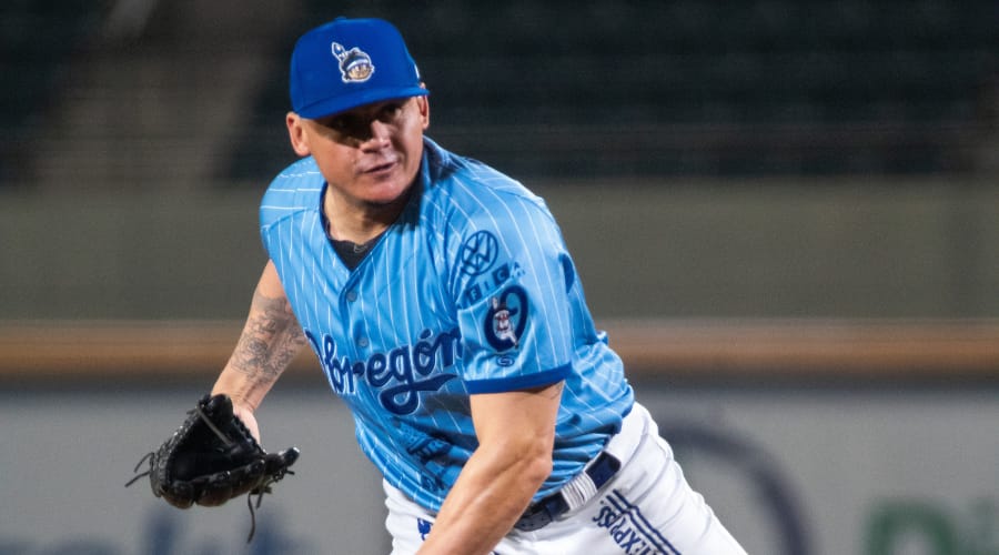 ¡Intratable! Orlando Lara lanza 7 entradas para que Yaquis blanquee y barra a Charros en LMP