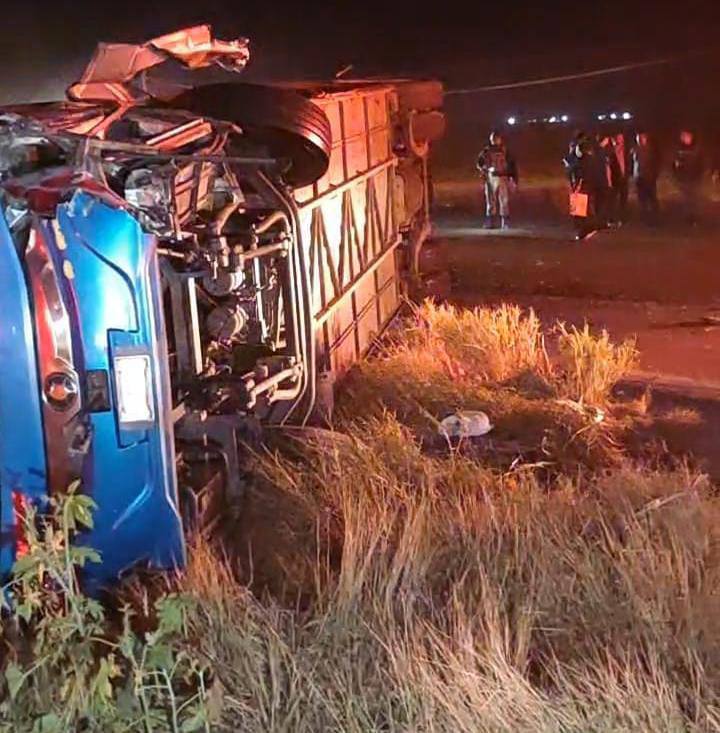 Accidente de camión en Sonora