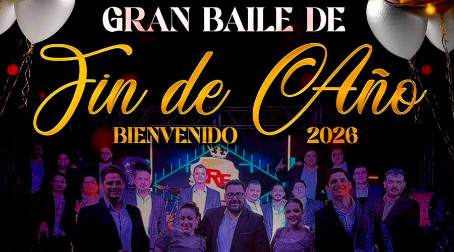 Invitación del Ayuntamiento de El Fuerte a baile de fin de año