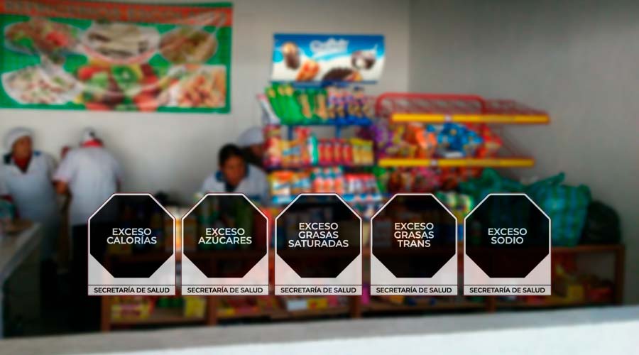 Alimentos chatarra en escuelas