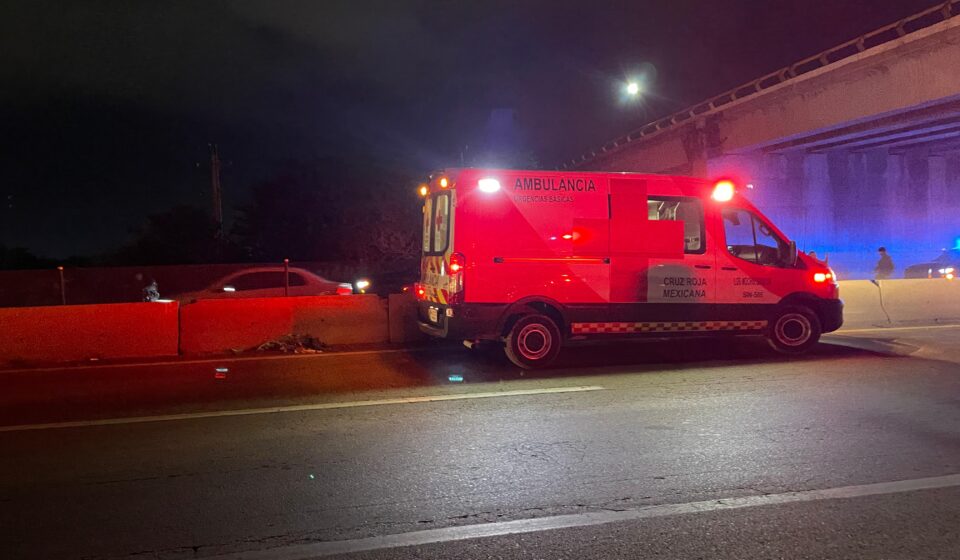 Ambulancia de la Cruz Roja en Ahome