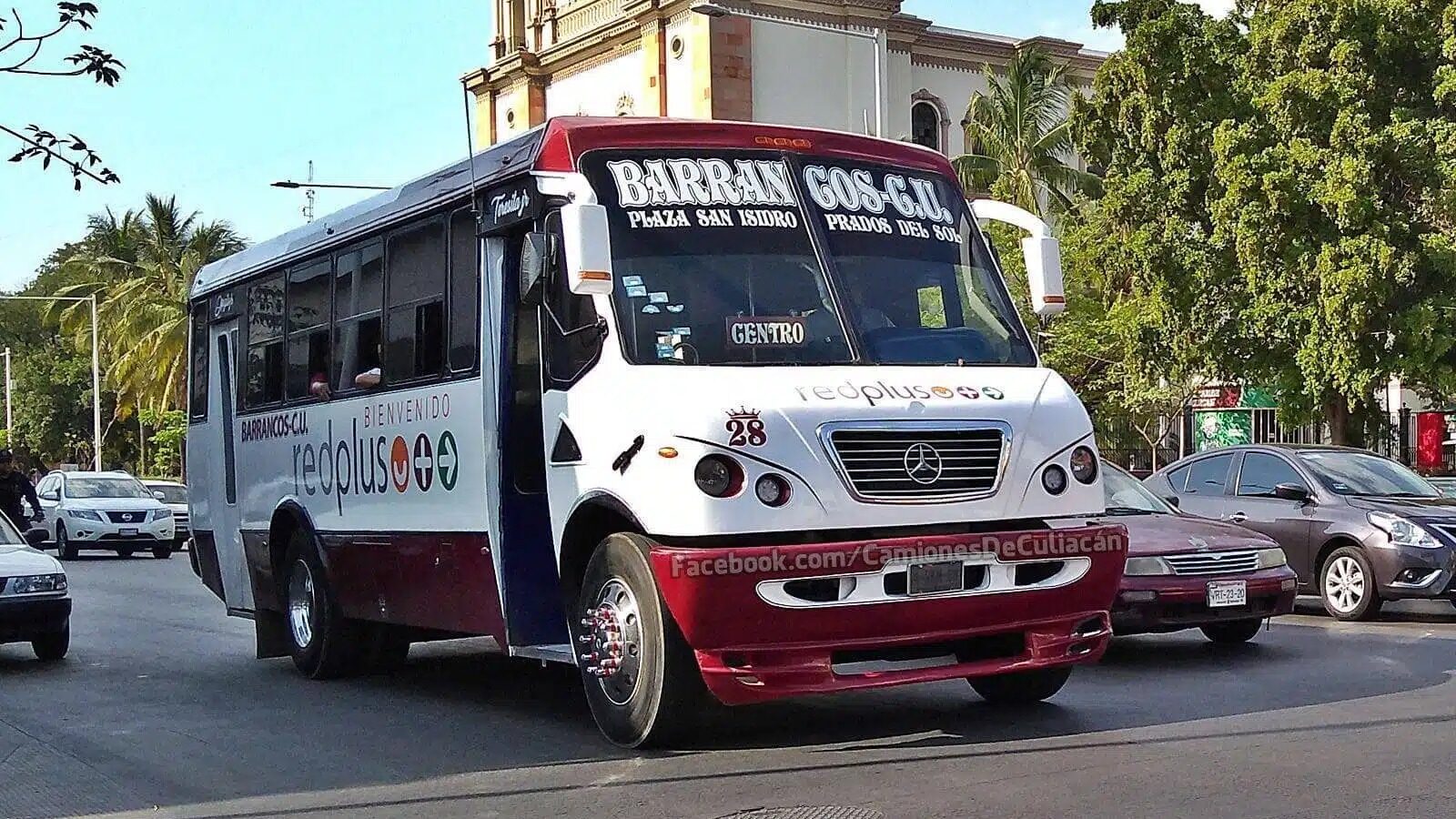 Autobús del transporte urbano de Culiacán