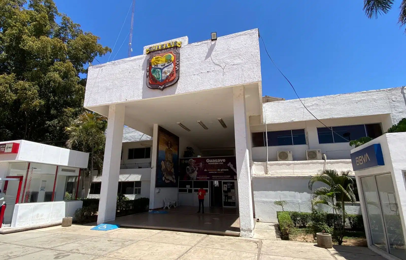 Fachada del Ayuntamiento de Guasave
