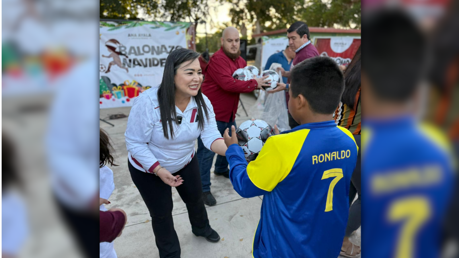 Arranca el programa Balonazo Navideño en Los Mochis