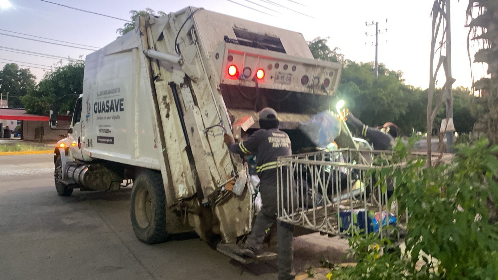 Camión de recolección de basura