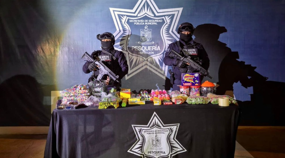 Pesquería refuerza vigilancia tras explosión y asegura 19 kilos de pirotecnia