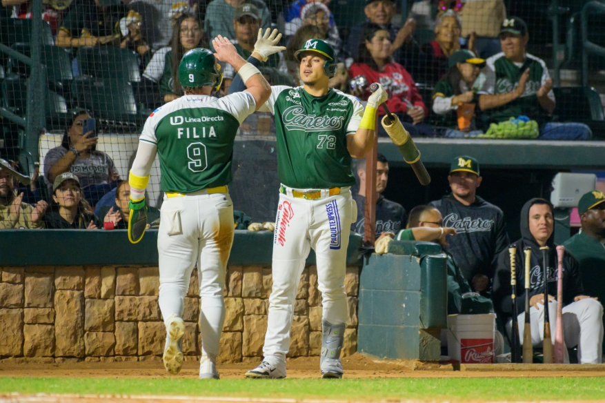 Eric Filia y Darel Torres ponen a Cañeros de Los Mochis en todo lo alto de la LMP