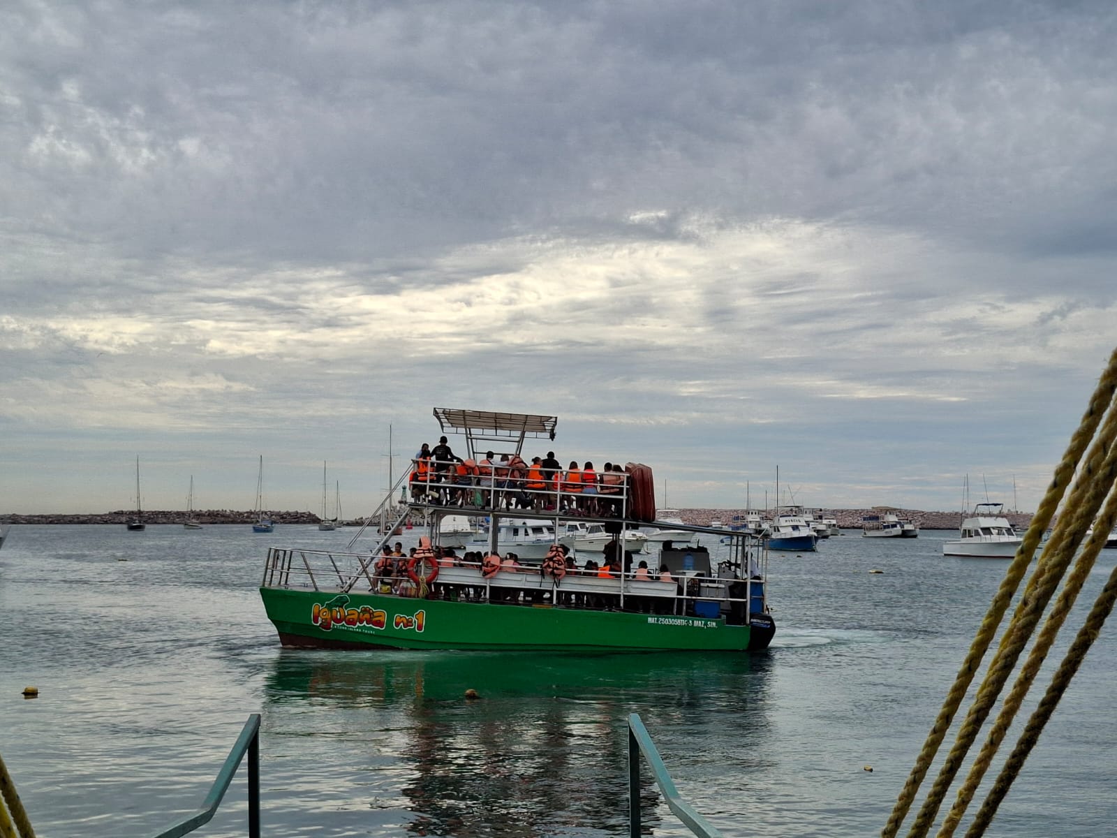 Catamarán en Mazatlán.