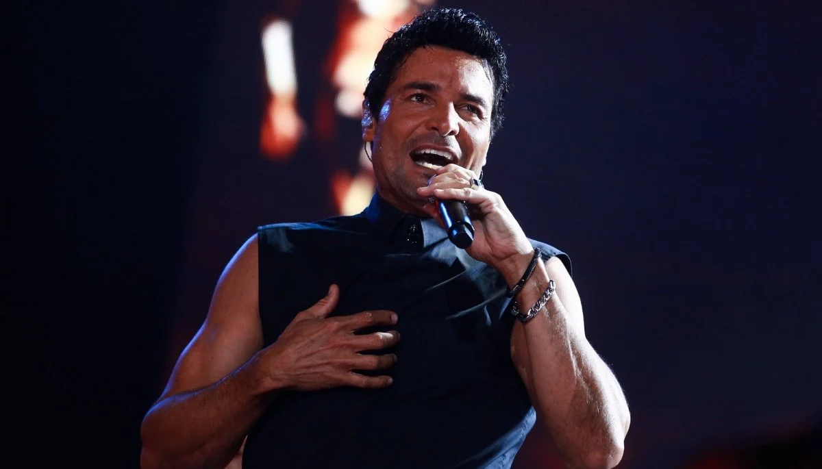Chayanne en concierto.