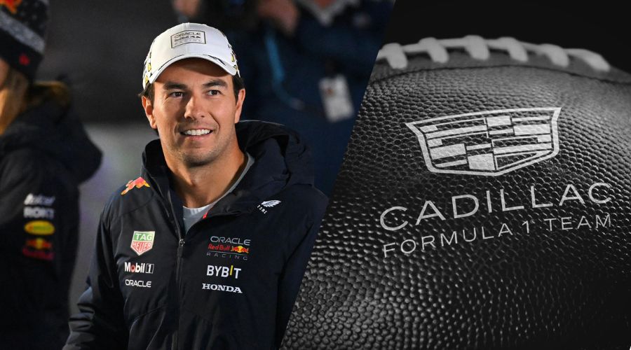 “Checo” Pérez y marca de su team de fórmula 1