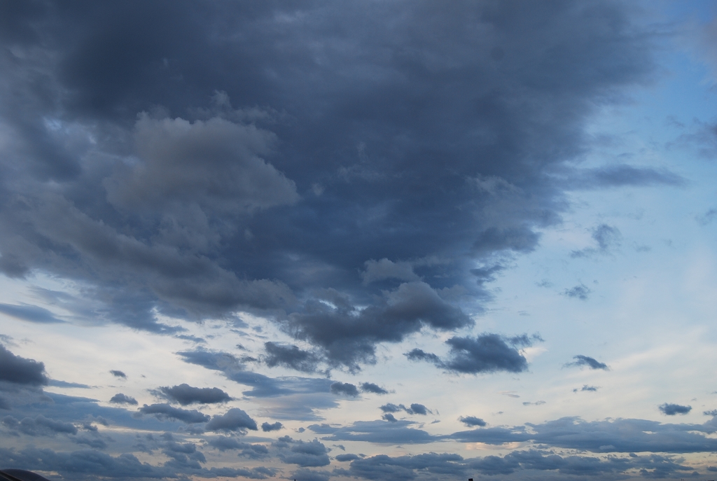 Cielo con nubes.