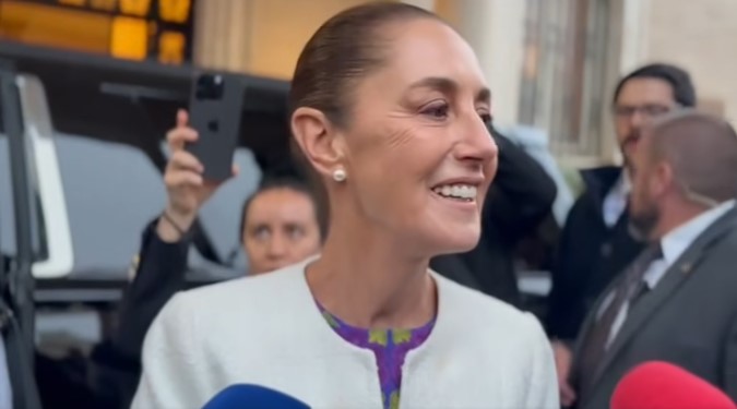 Claudia Sheinbaum asegura que se va “muy positiva” de su reunión trilateral con Trump y Carney en EU